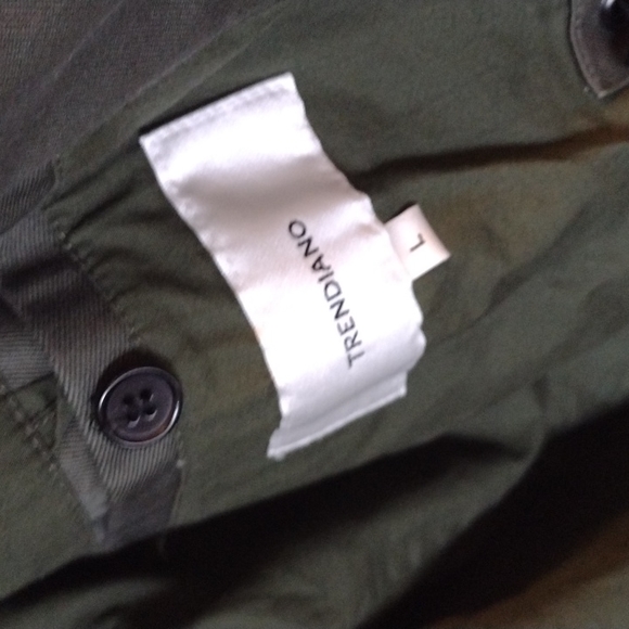 Trendiano size large army green jacket - Picture 3 of 3
